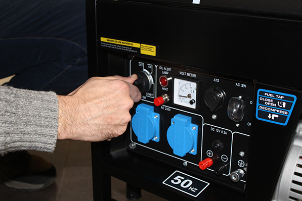 Дизельный генератор TSS: ремонт узлов запуска